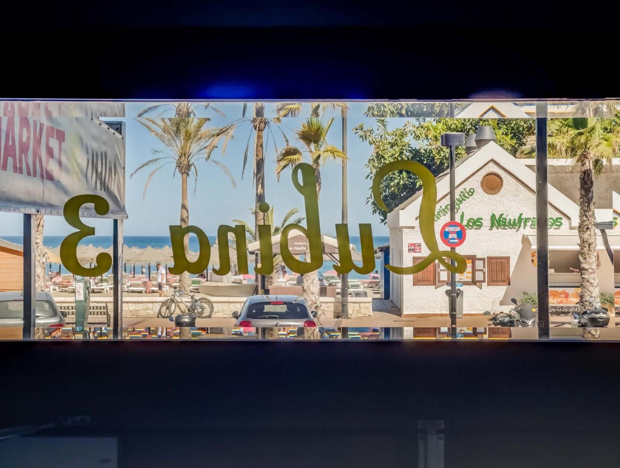 פואנגירולה Luxury Los Boliches Beach Primera Linea De Playa מראה חיצוני תמונה