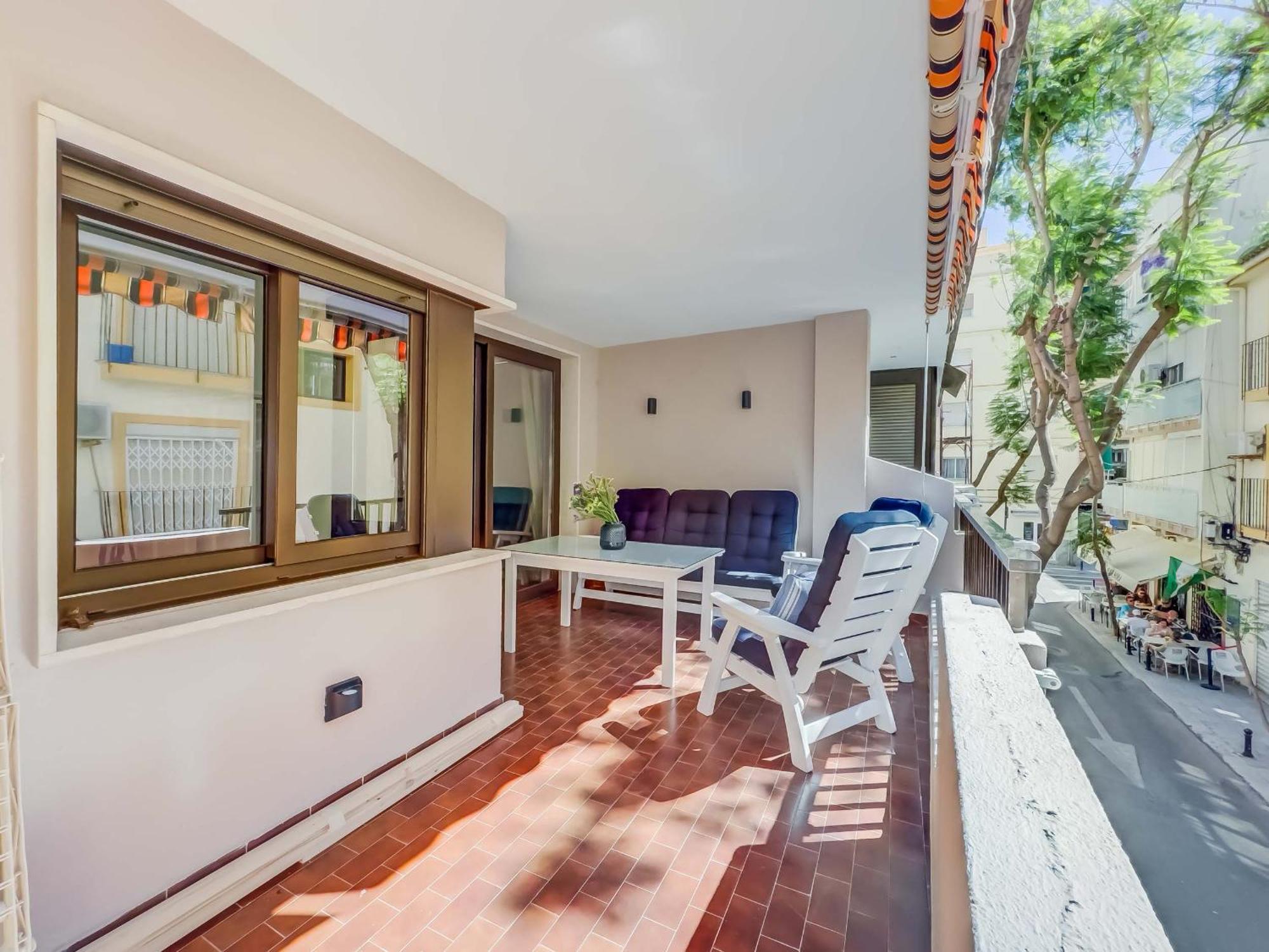 פואנגירולה Luxury Los Boliches Beach Primera Linea De Playa מראה חיצוני תמונה